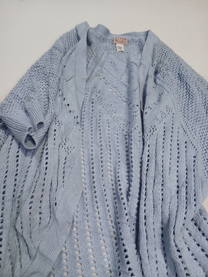 River Blues Open Knit Cardigan