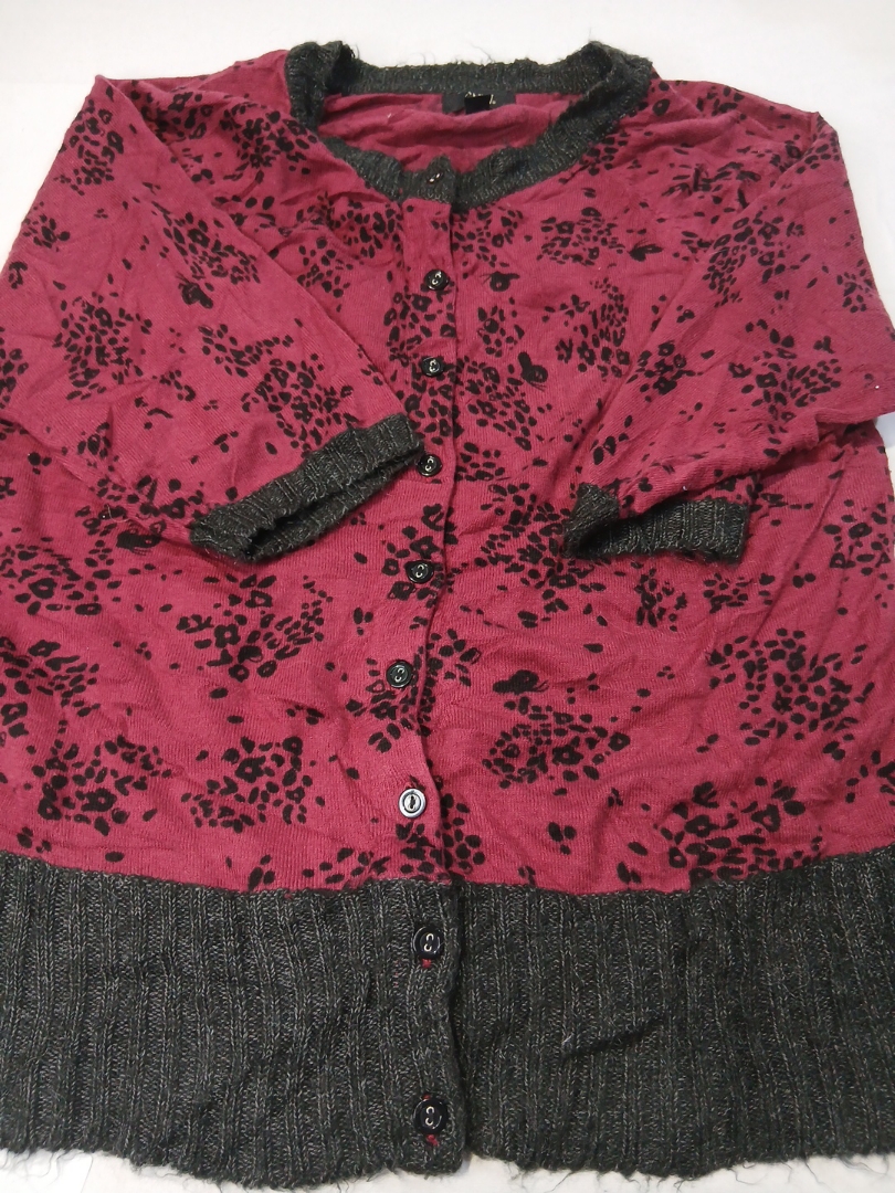 Cardigan con stampa floreale GNW