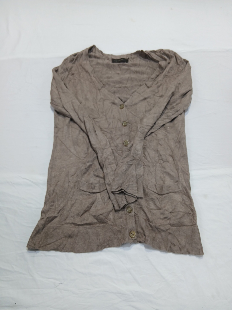 Il cardigan button-down marrone Limited