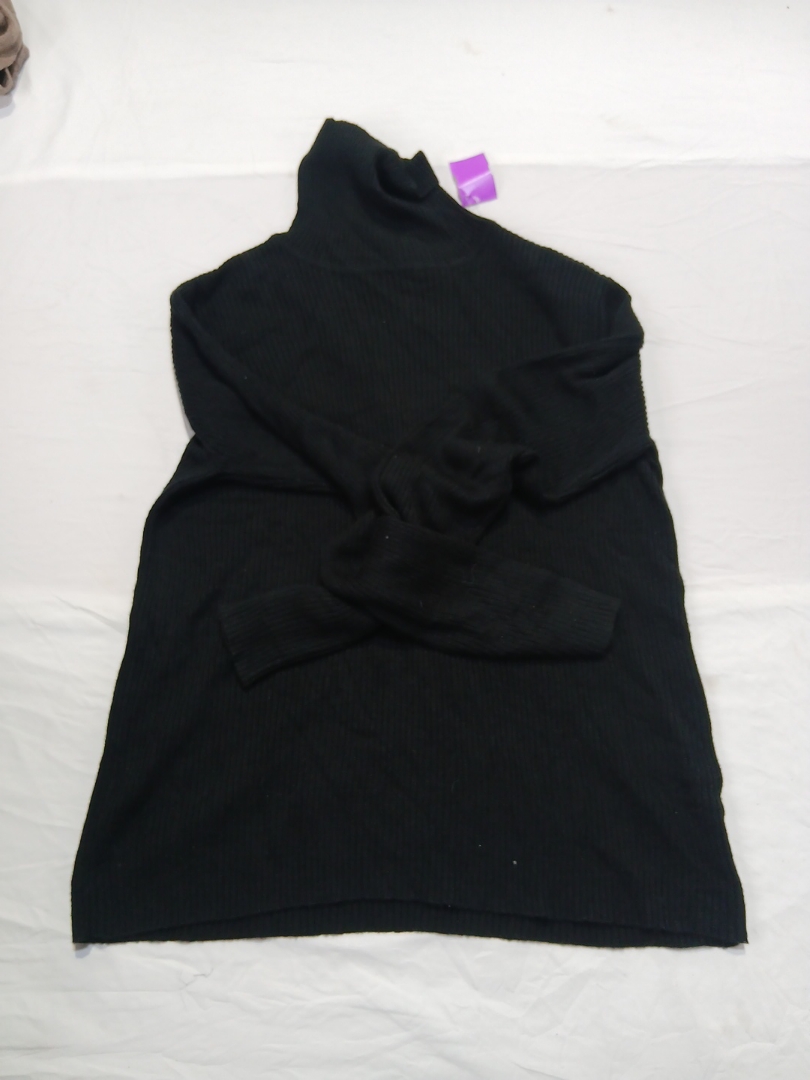 Sage Harbor Black Turtleneck Knitwear