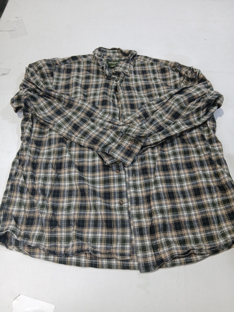 Chemise en flanelle à carreaux Eddie Bauer