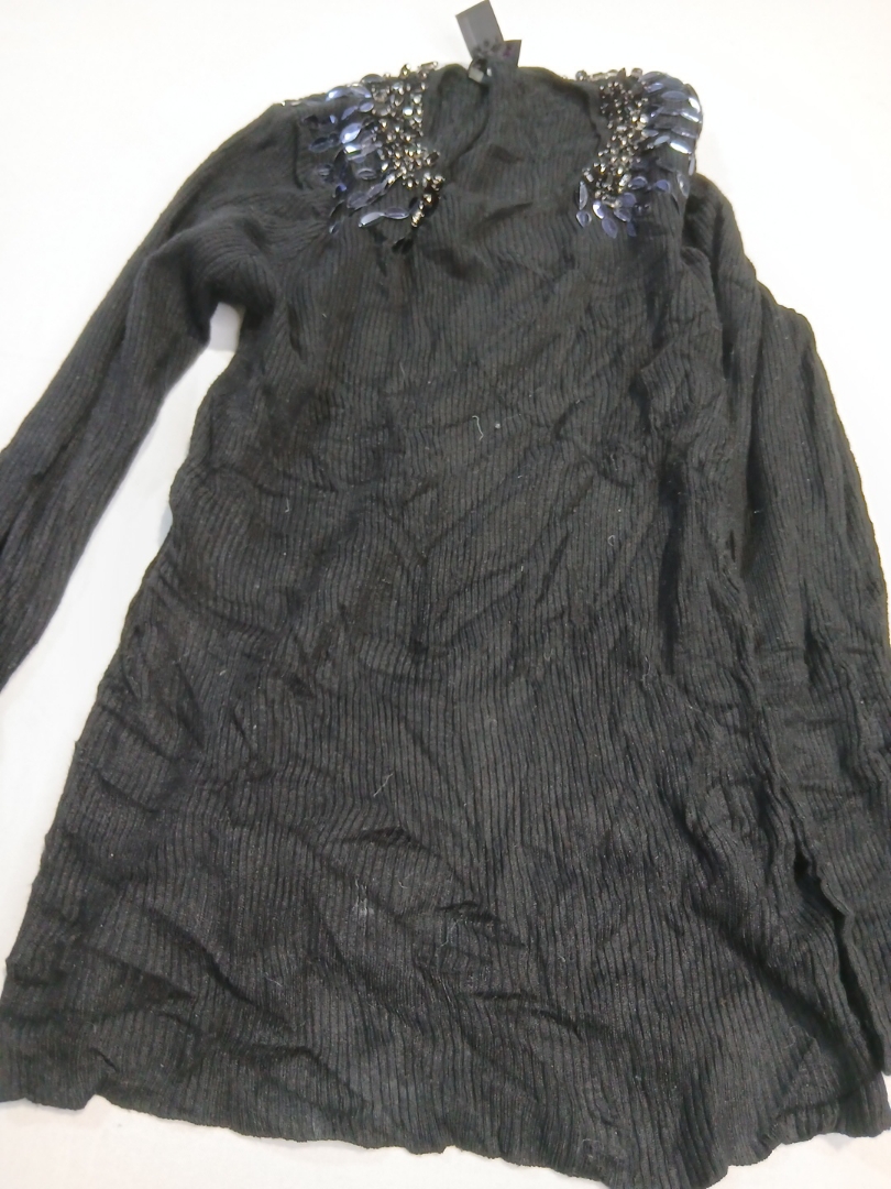 Elena Wang Embellished Knit Top