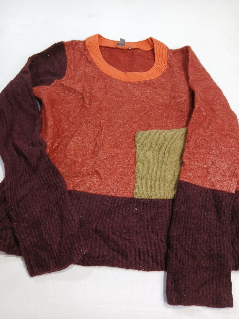 COS Color Block Knit Sweater