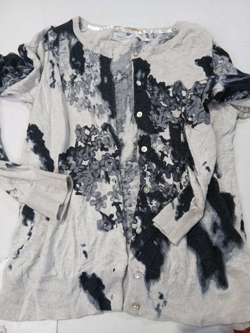 Contemporaine Exclusivite Simons Floral Cardigan