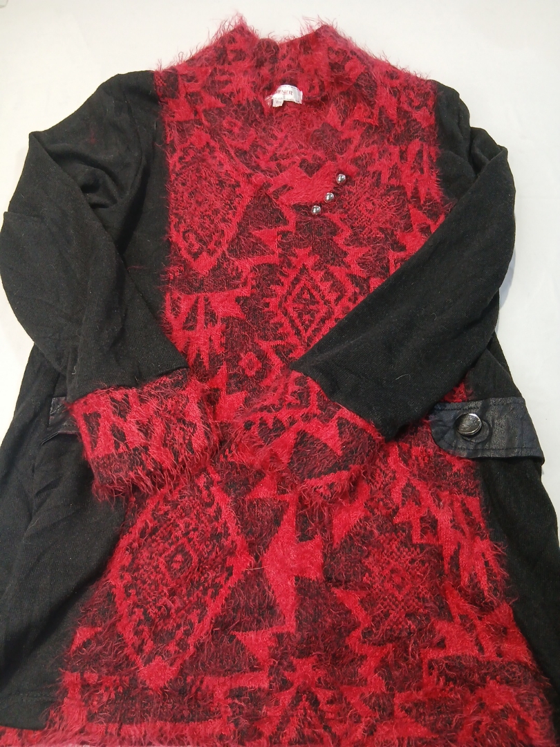 Grenier Red and Black Knitwear