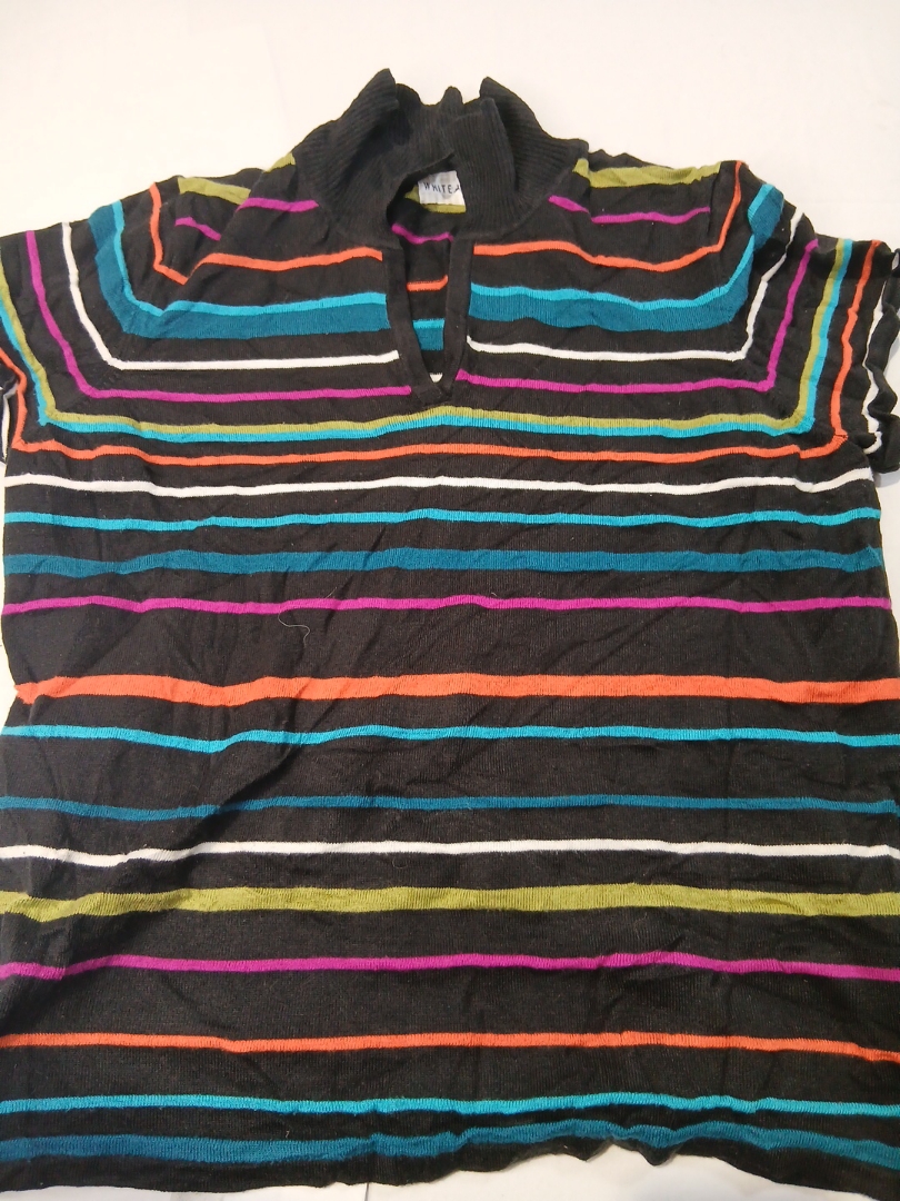 White Stag Striped Knit Top