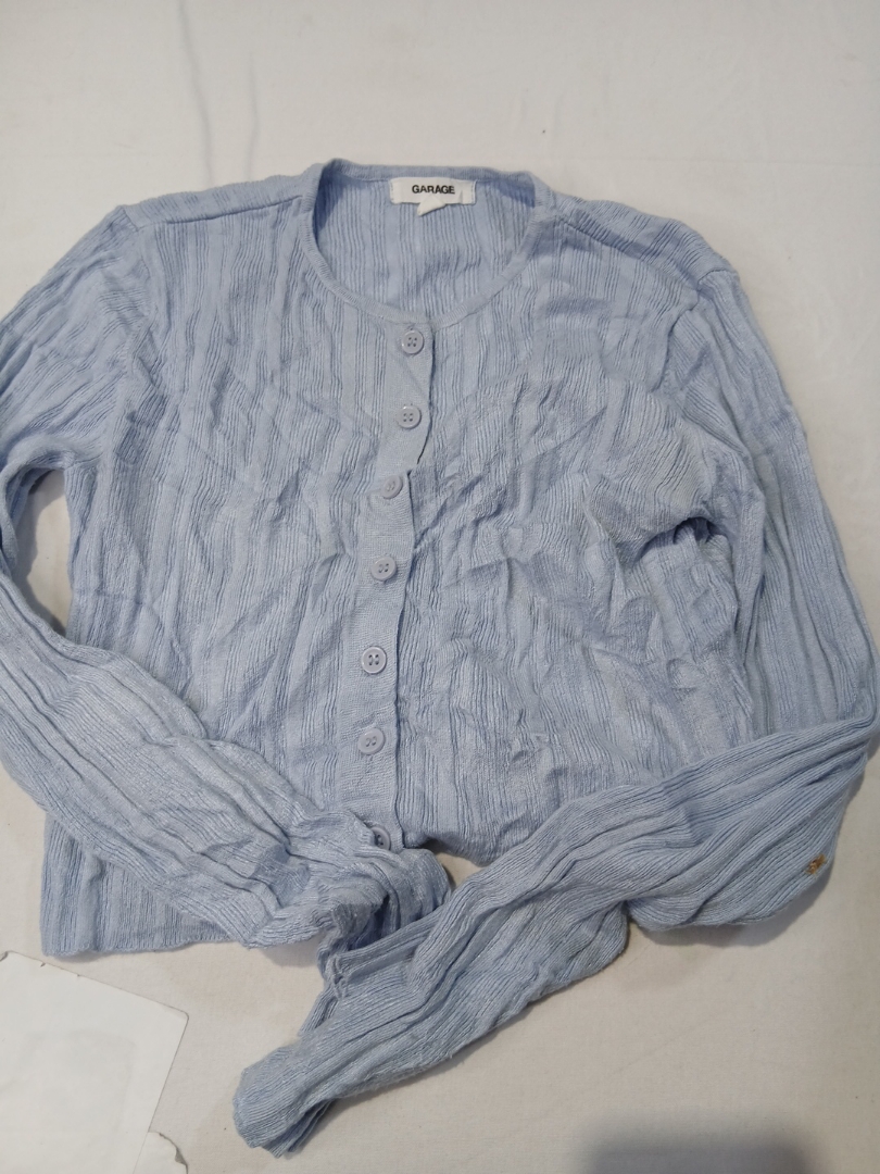 Garage Light Blue Knit Cardigan