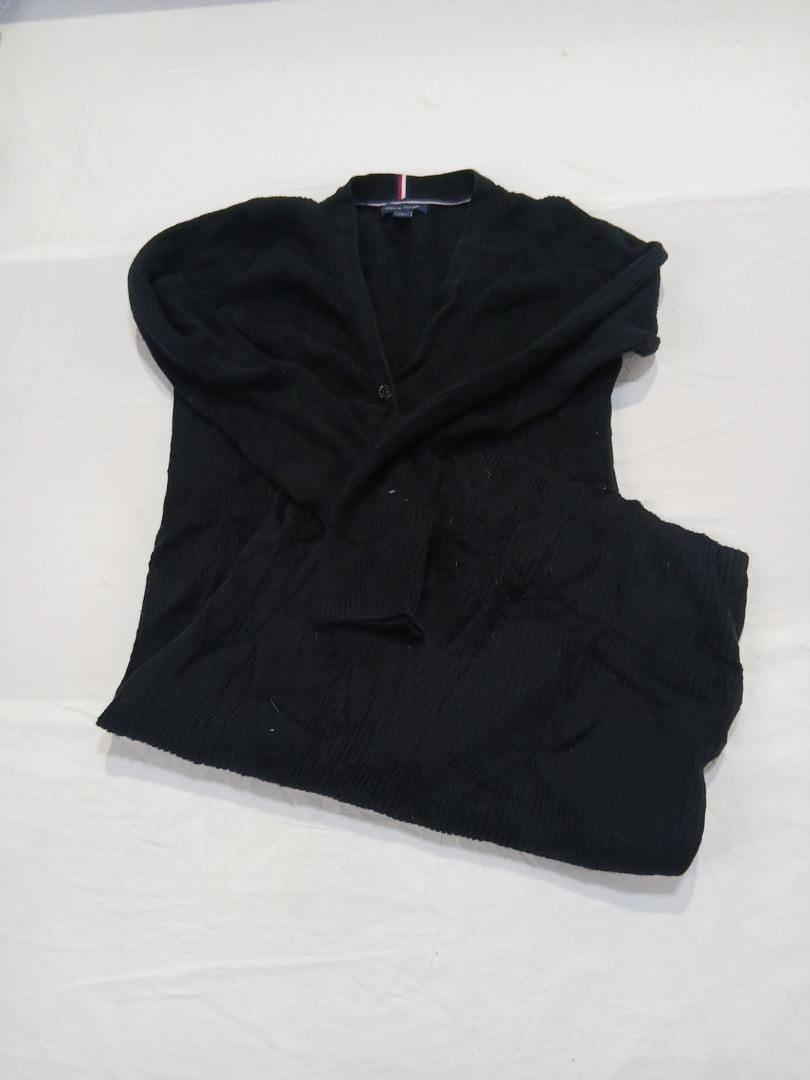 Tommy Hilfiger Black Knit Cardigan