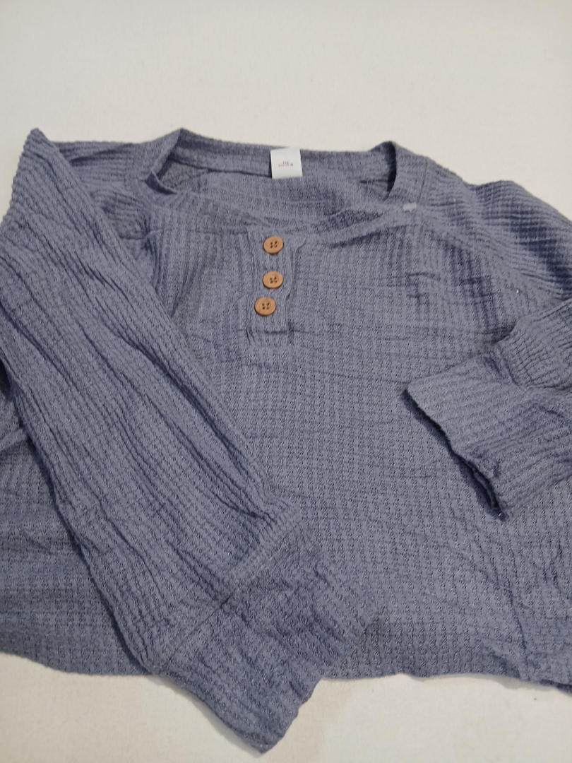 Old Navy Waffle Knit Long Sleeve Top