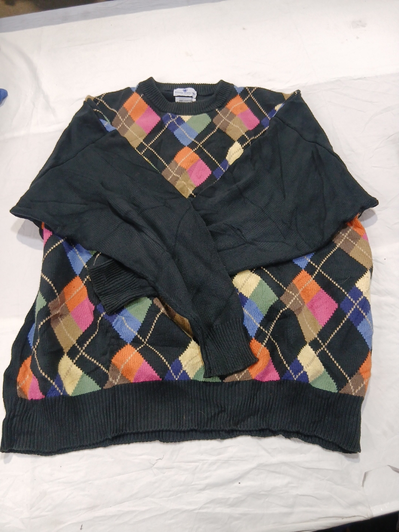 Pull en tricot argyle de la boutique de sport angl..