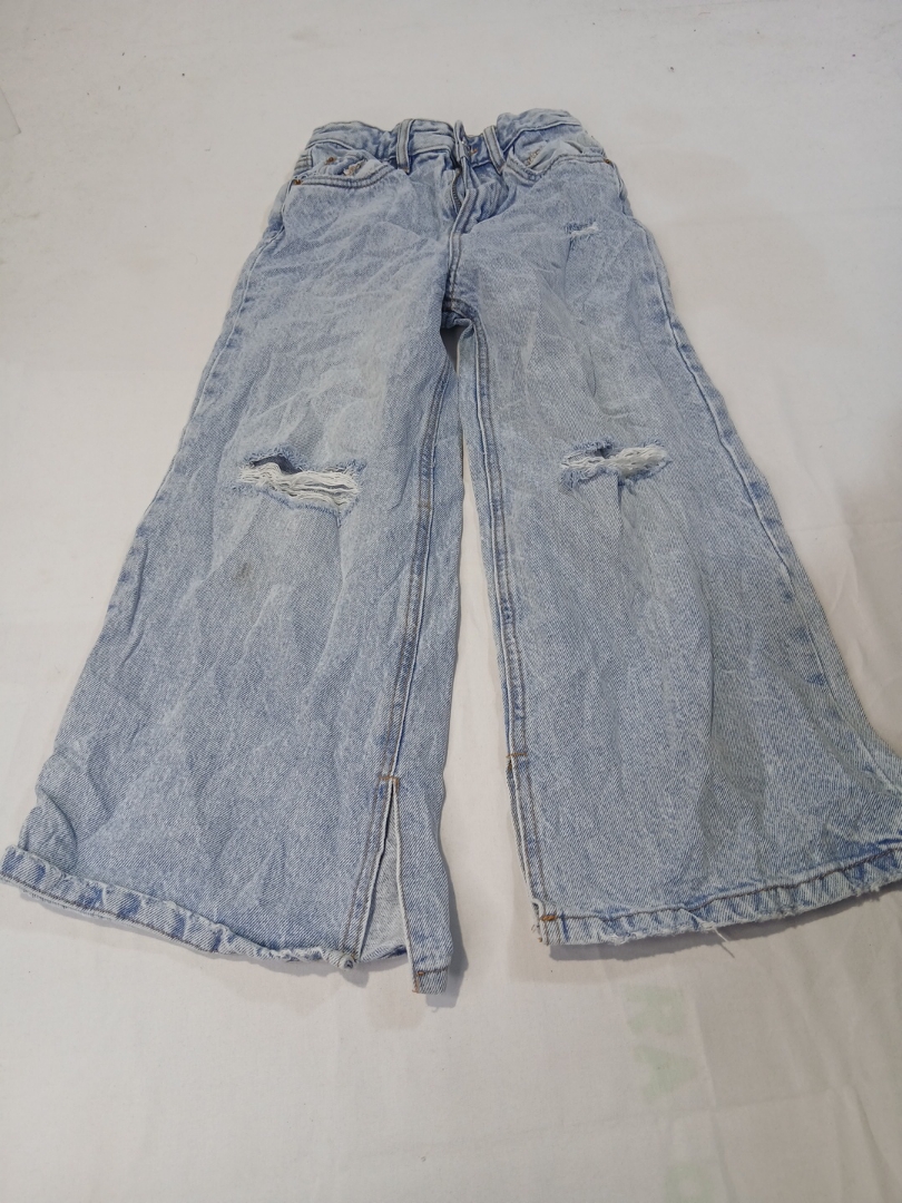 Jeans Distressed de Perna Larga Zara Kids
