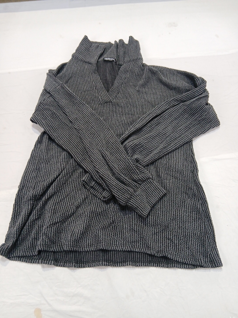 Heimish U.S.A. Striped Turtleneck Knitwear Top