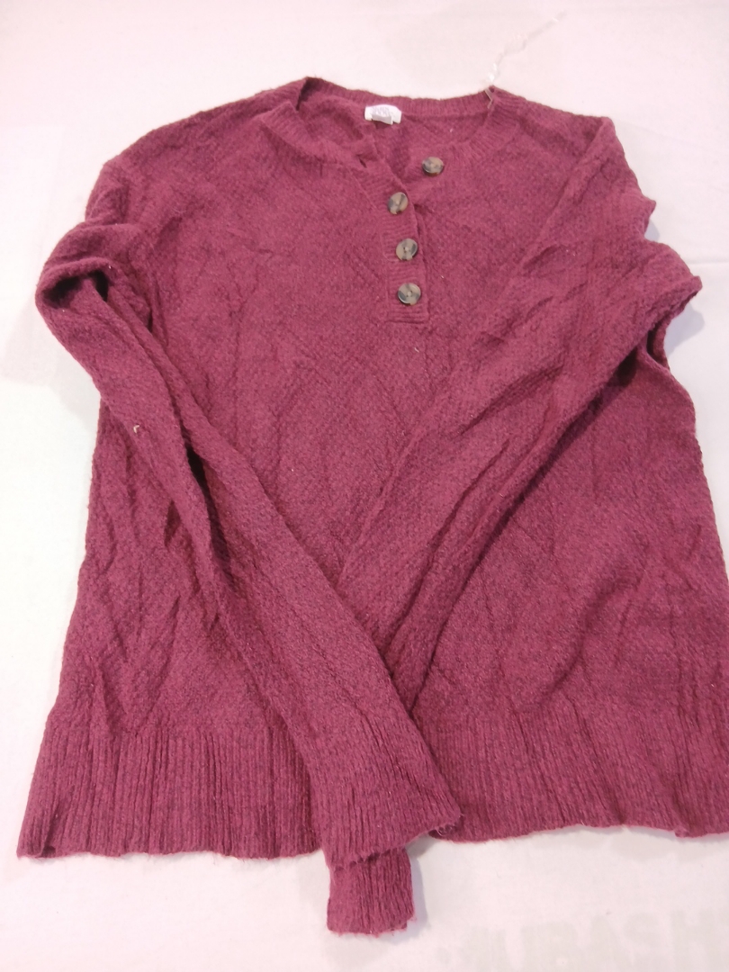 Maroon Knit Sweater