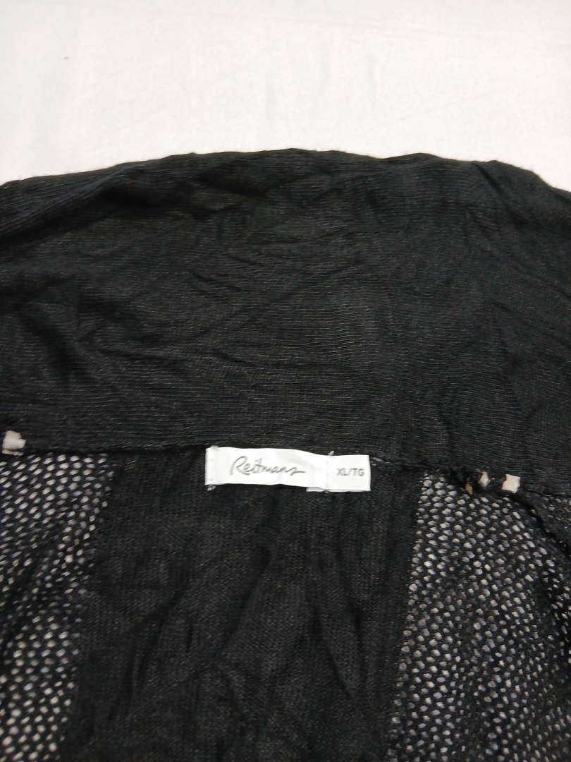 Débardeur en tricot noir