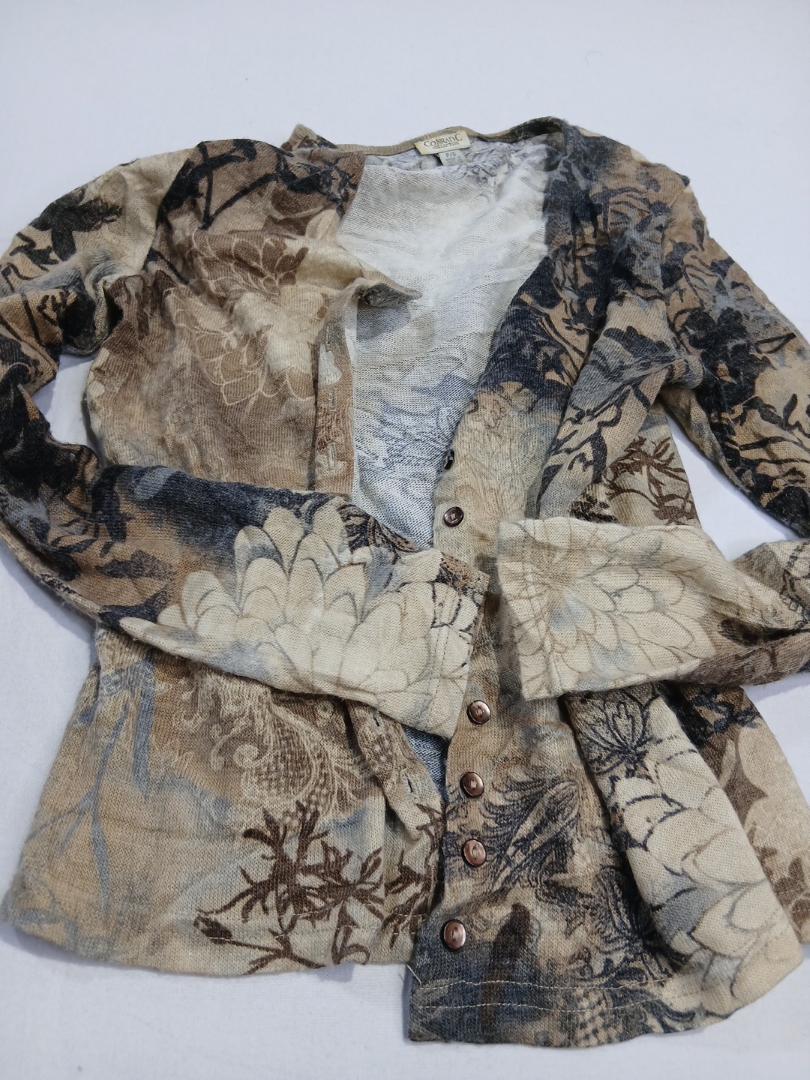 Conrad Collection Floral Cardigan