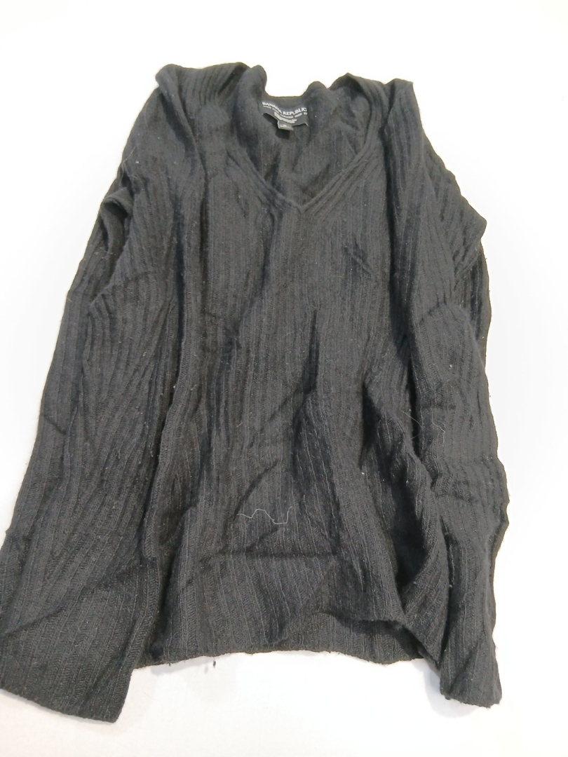Pull en tricot noir