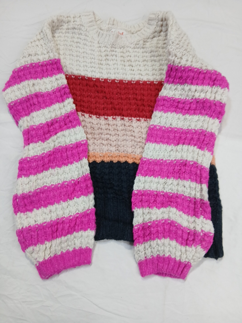 Colorblock Knit Sweater