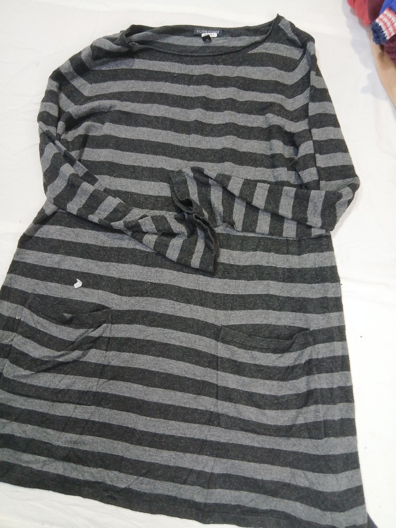 Eileen Fisher Striped T-Shirt Dress