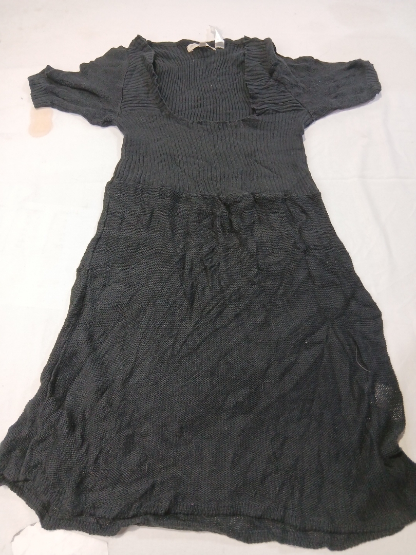 Black Knit Dress