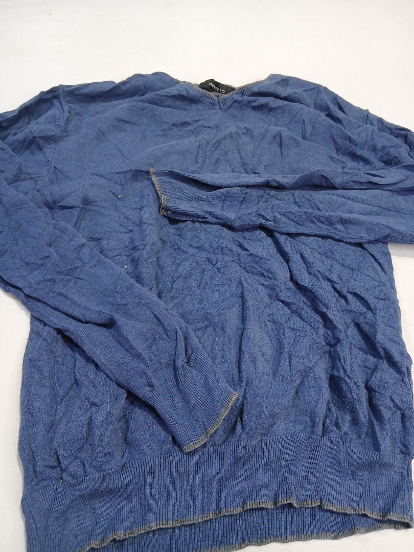 Blue Long-Sleeve Sweater