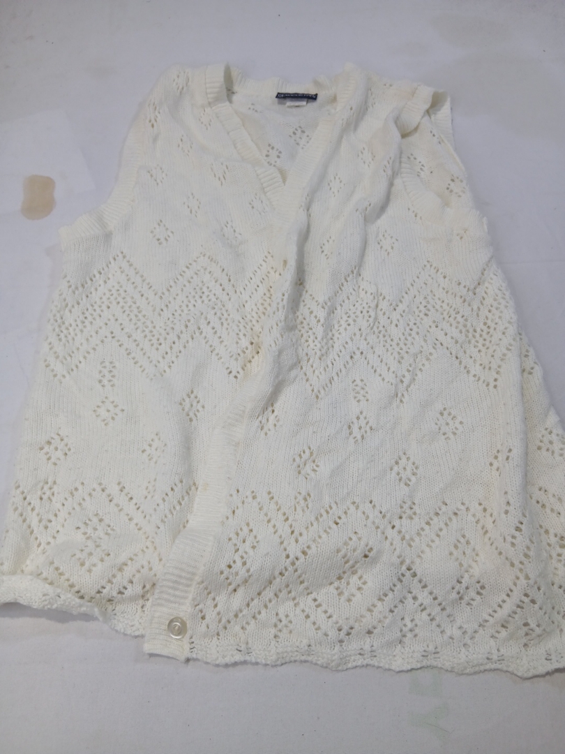 Maglione senza maniche