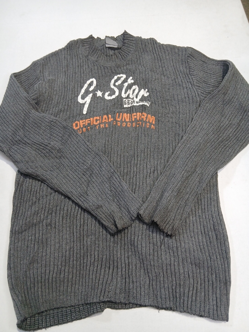 G-Star Raw Ribbed Crew Neck Sweater