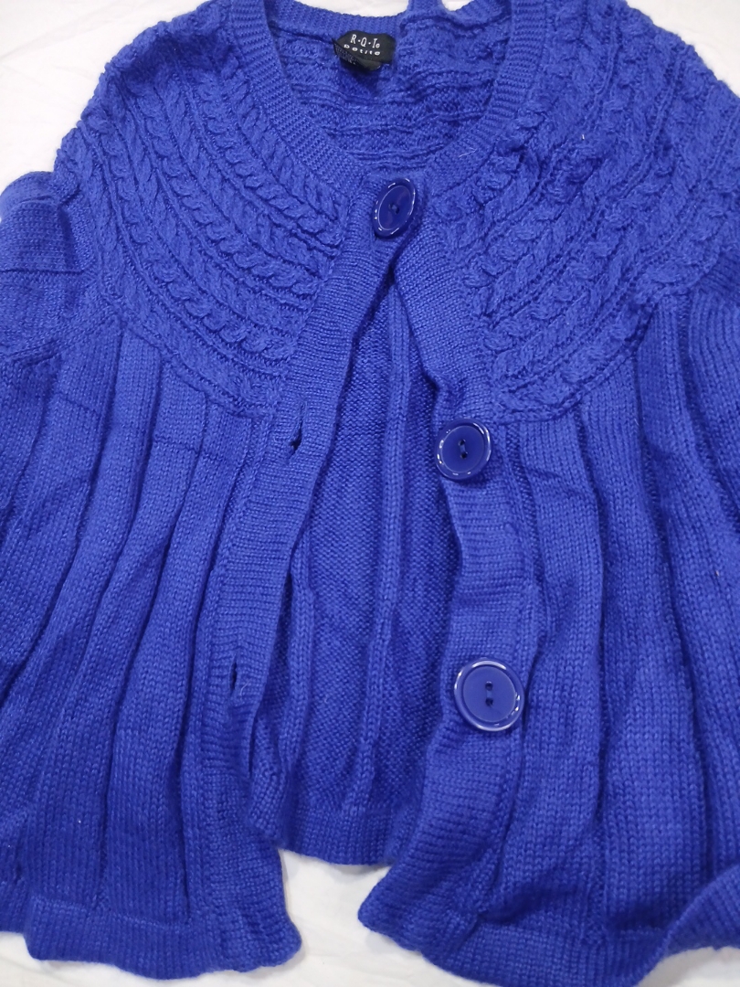 Royal Blue Knit Sweater