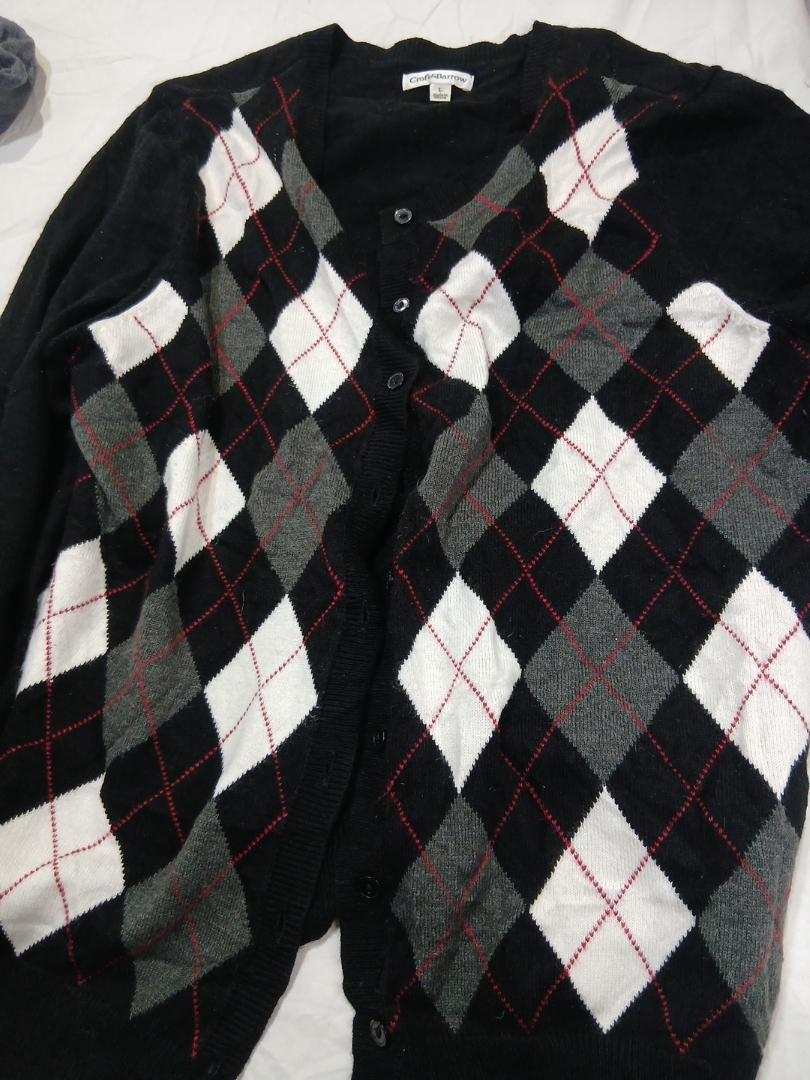 Argyle Cardigan