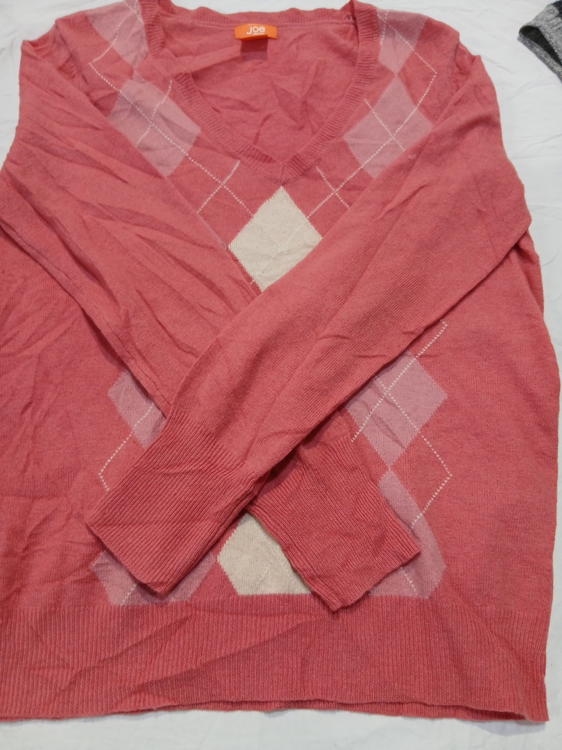 Argyle Pattern Sweater