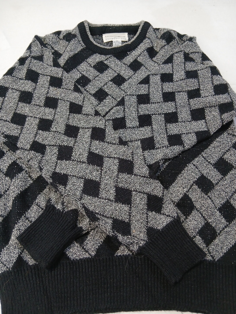 Pull en motif argyle