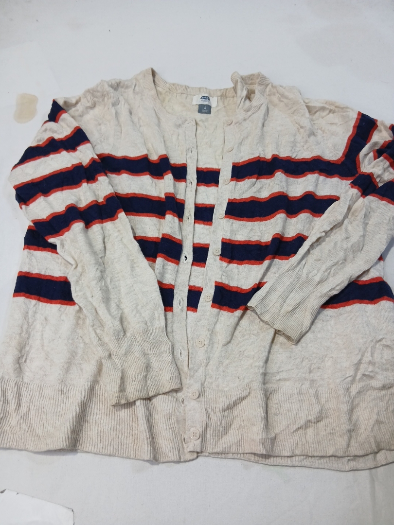 Old Navy Striped Knit Cardigan