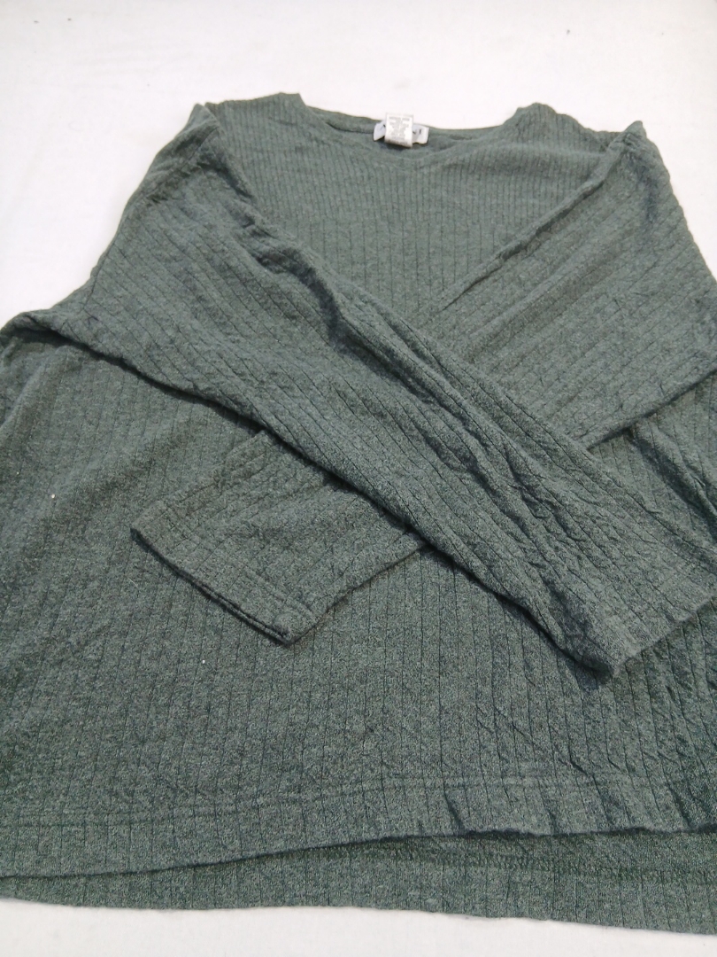 Suéter de algodão verde Alfani