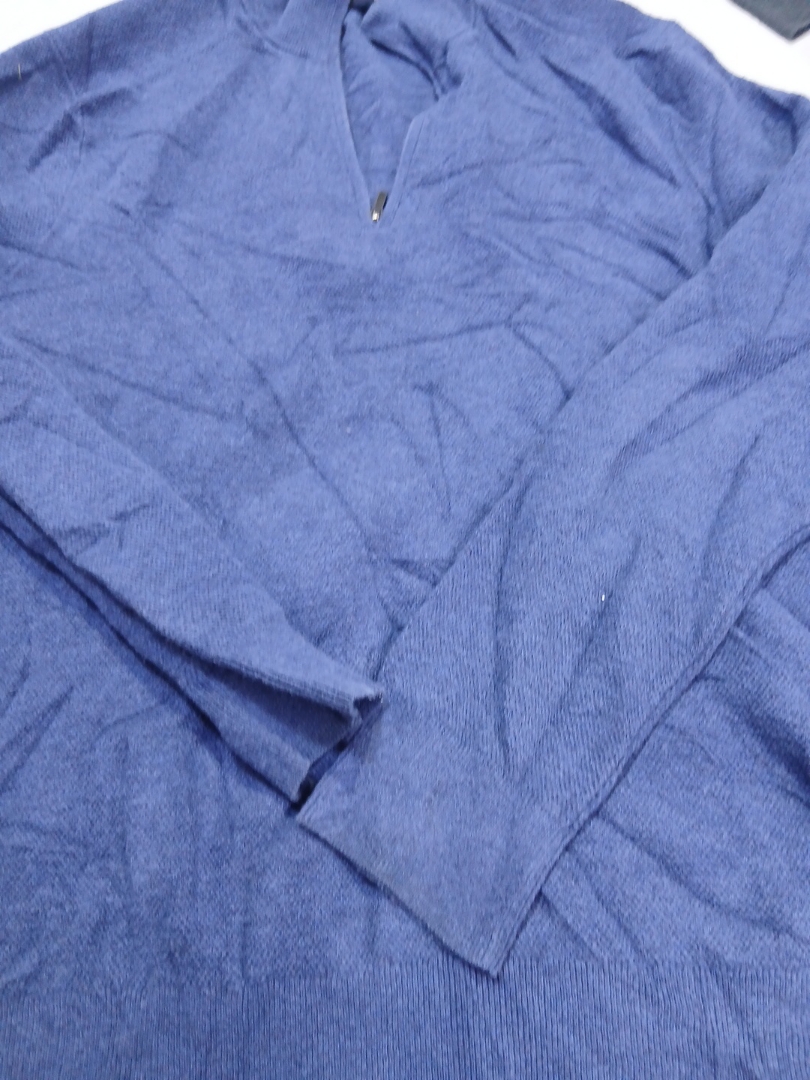 Brooks Brothers Blue Knit Top