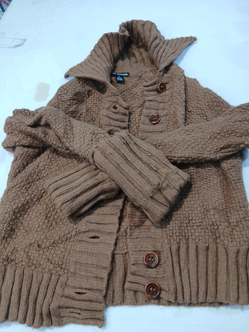 Brown Knit Sweater