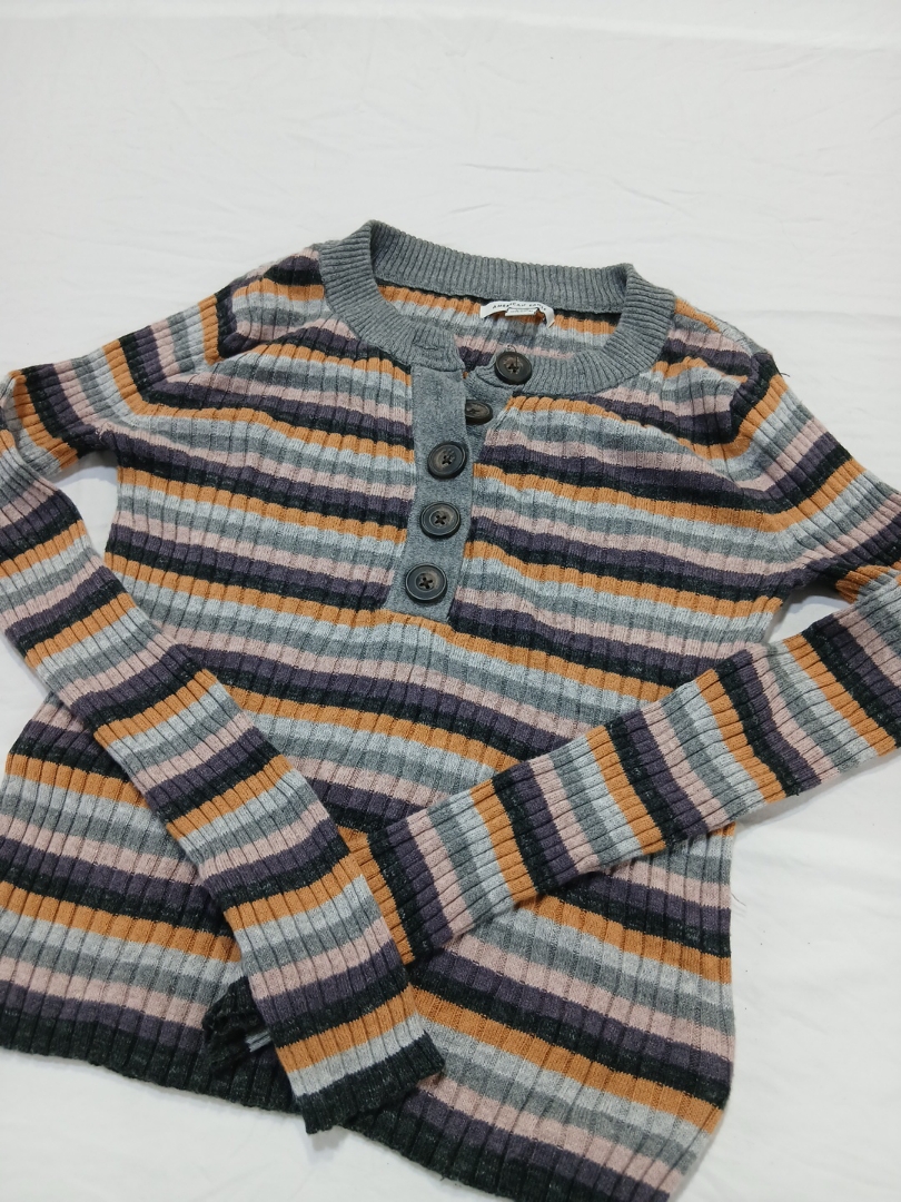 アメリカンイーグル ストライプ ハンレー セーター