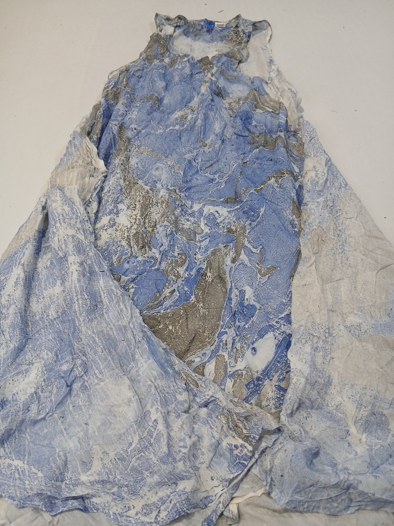 Hand-painted Rayon Top