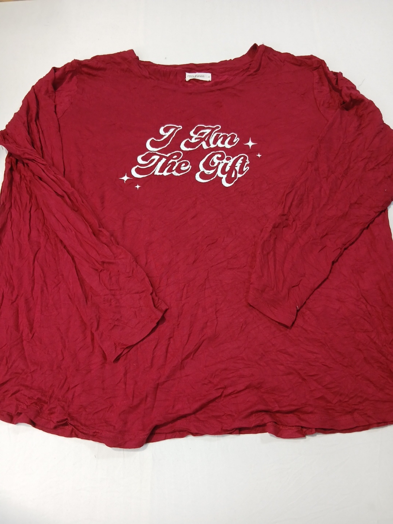 Langes T-Shirt mit Grafikdruck