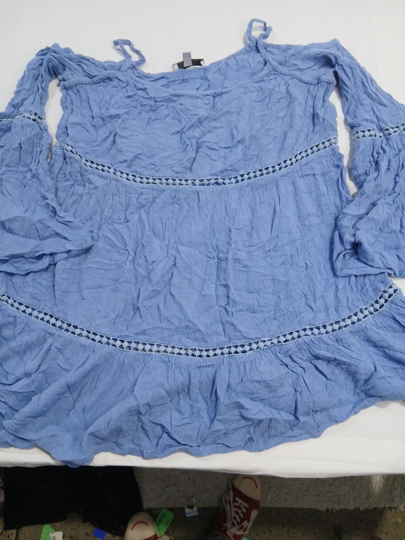 Maglietta a maniche lunghe blu