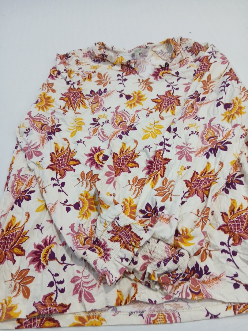 Talbots Floral Blouse