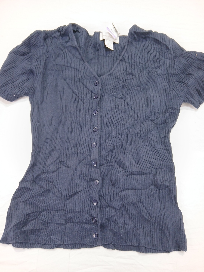 Top en tricot côtelé