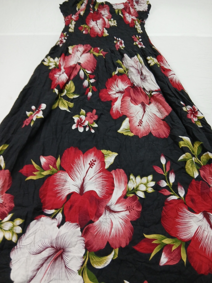 Vestido Maxi Floral Havaiano