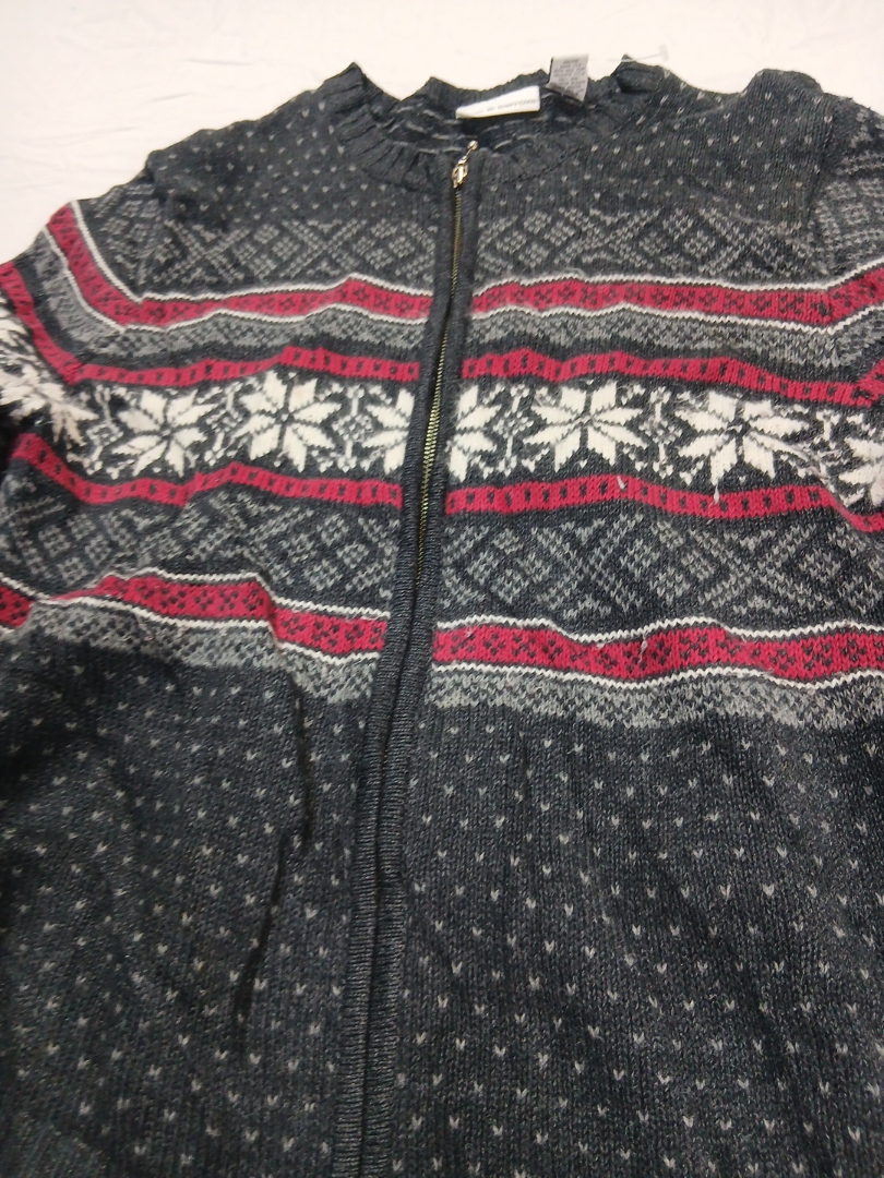 クロフト・アンド・バロウ スノーフレークパターン セーター