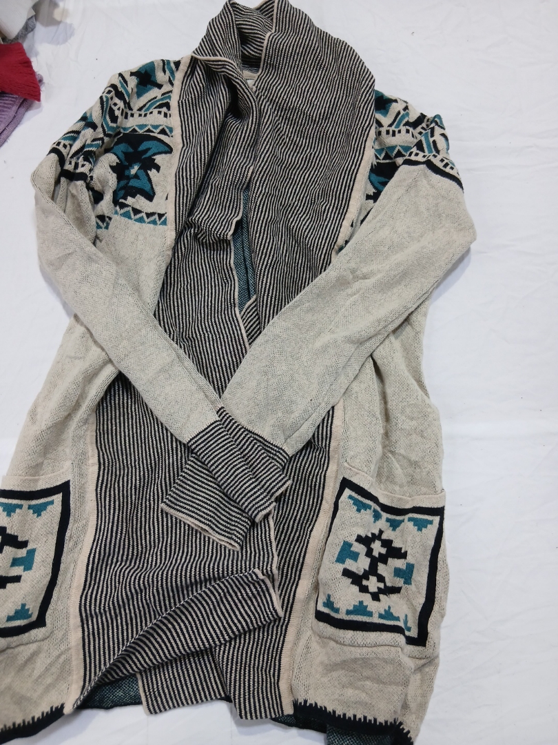 Gilet tricoté à motif sud-ouest