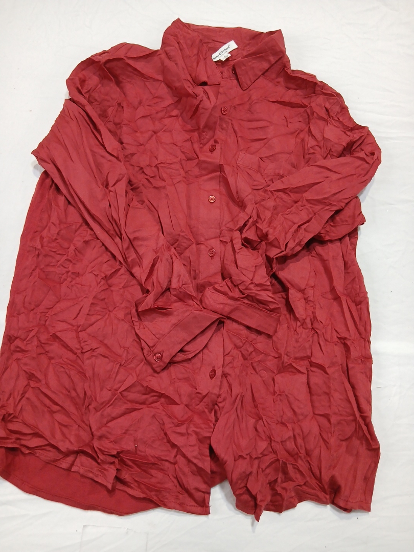 Red Cotton Shirt