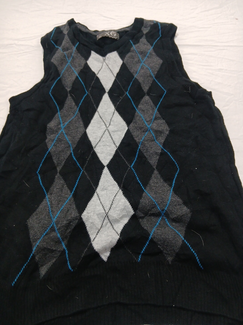 アルガイルパターンセーター ベスト