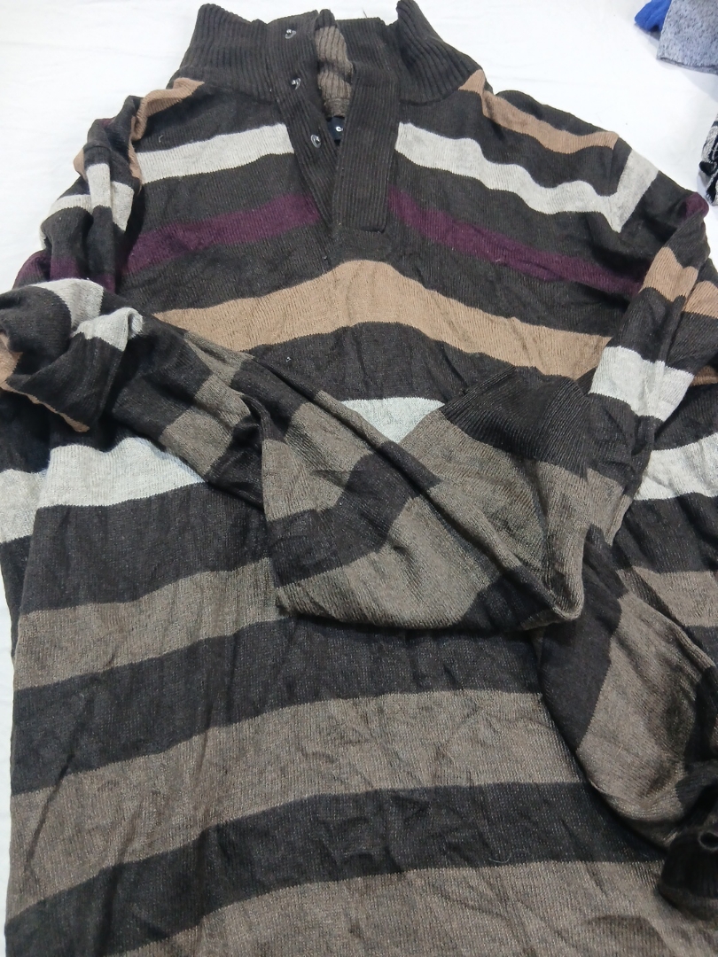 Striped Knit Sweater