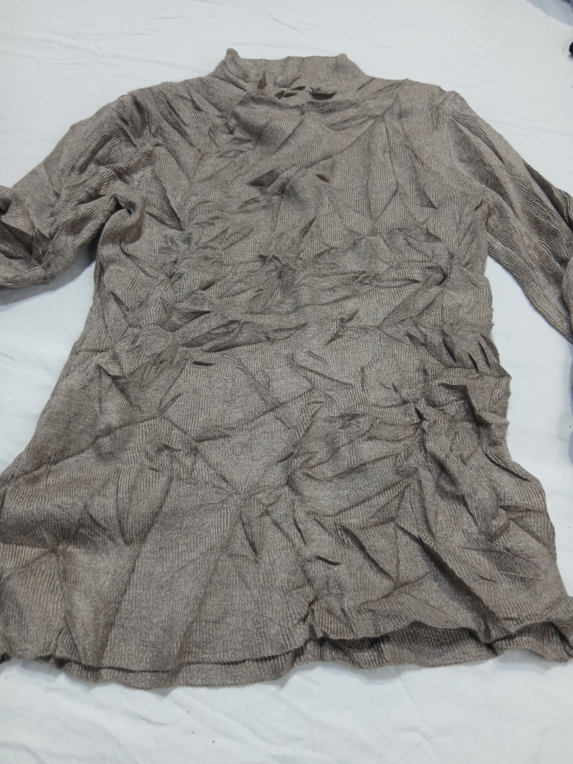 Maglione in maglia marrone