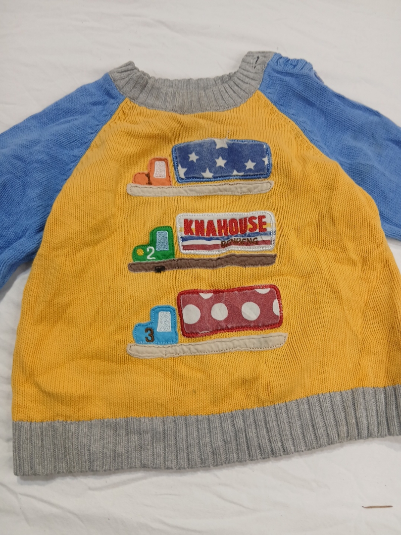 Colorful Patchwork Sweater