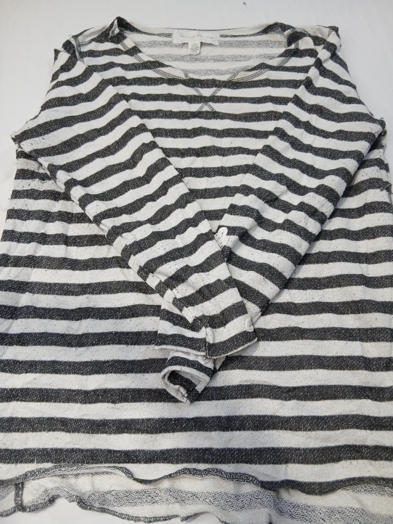 top a righe a maniche lunghe French Laundry