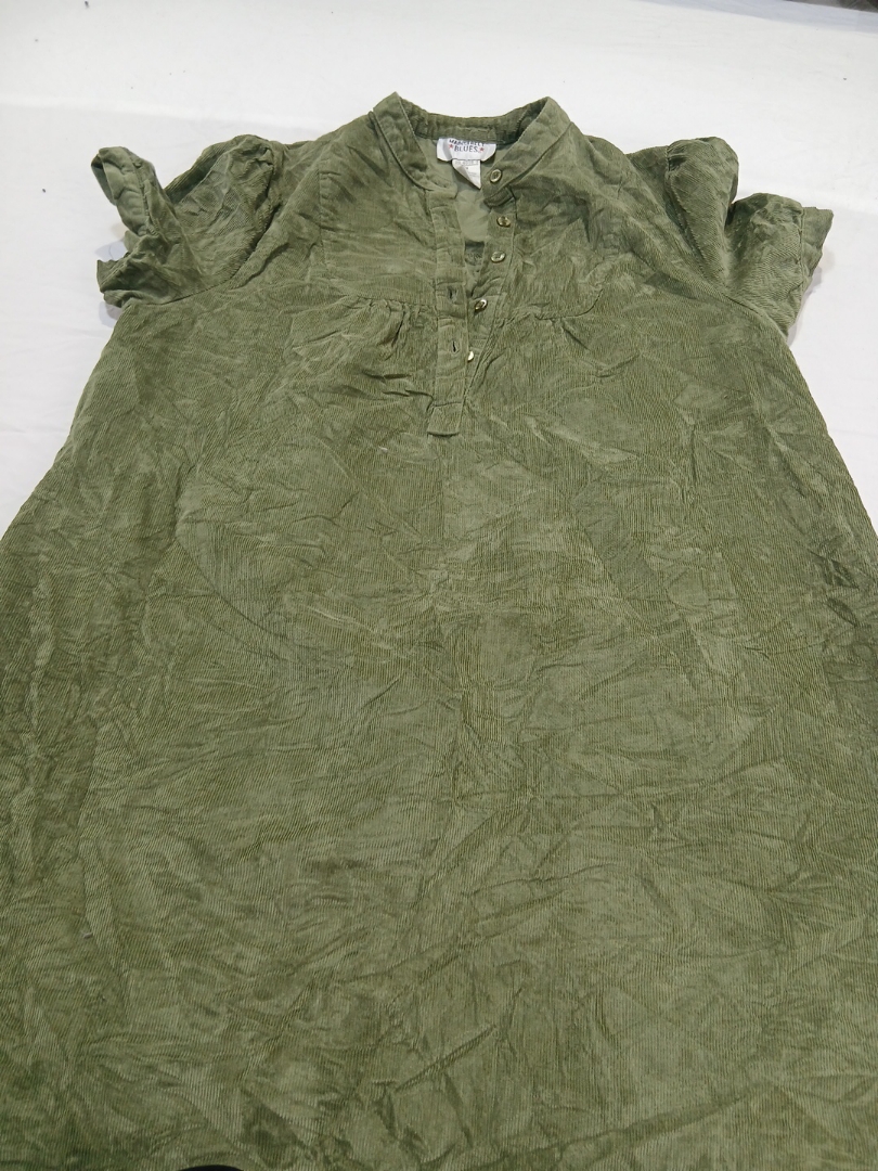 Olive Green Cotton Top